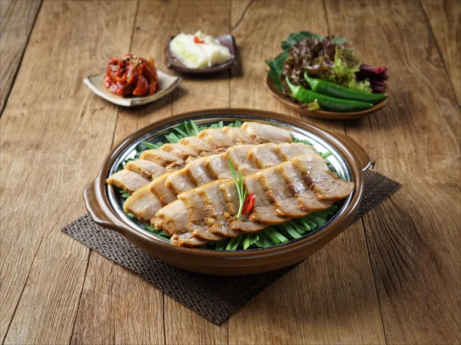 보쌈 메뉴 이미지