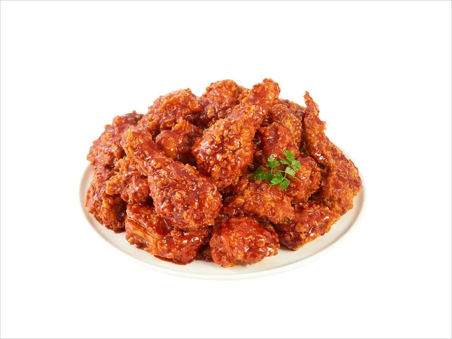 양념치킨 공식 메뉴 이미지