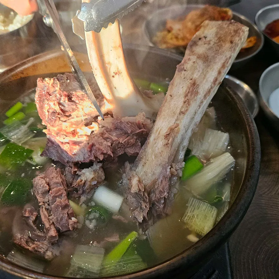 방문 고객이 남긴 식사 사진