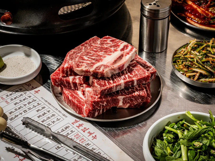 소꽃갈비살한판 600G 메뉴 사진