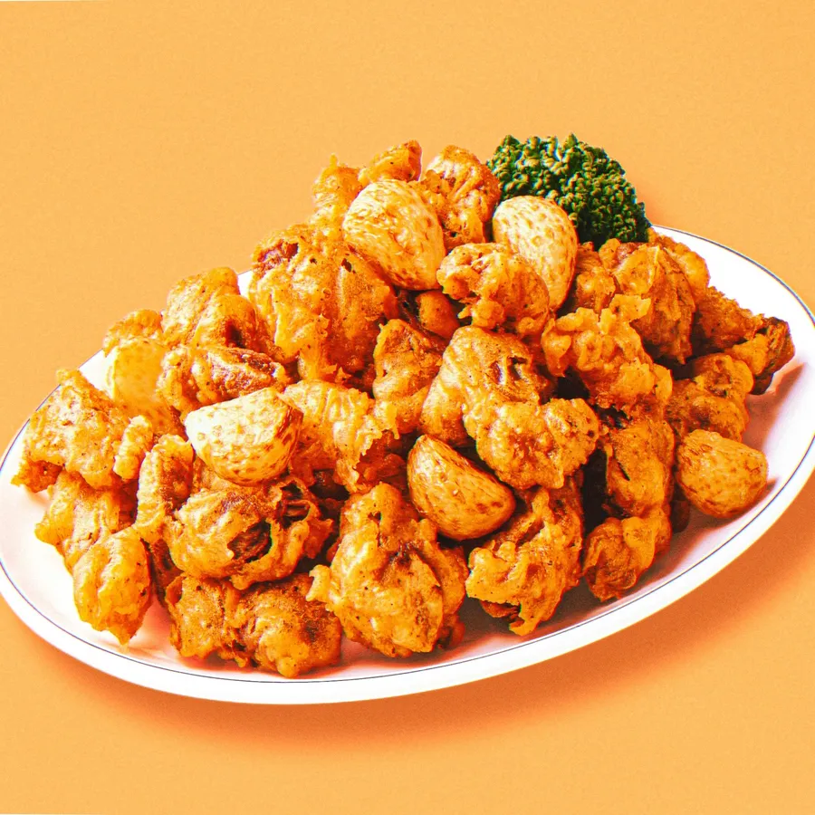똥집튀김
