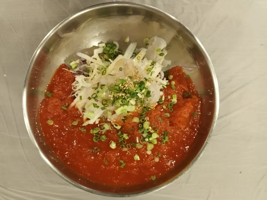 대교횟집 참가자미물회