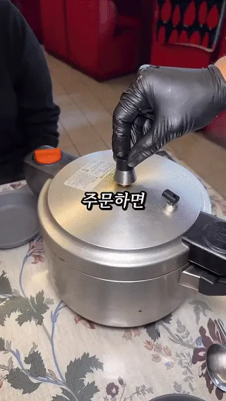 압력솥 제철꽃도리탕
