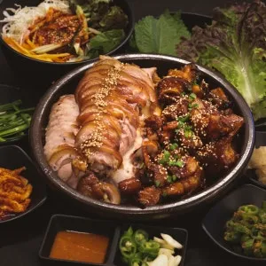 반반 족발 메뉴 이미지