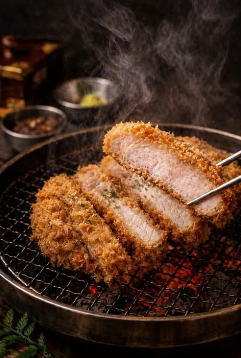 참숯 훈연 숙성 로스카츠 공식 메뉴 이미지