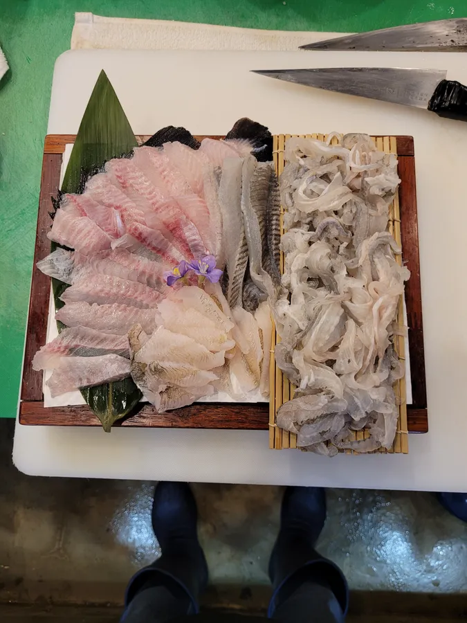 대교횟집 고급모듬회