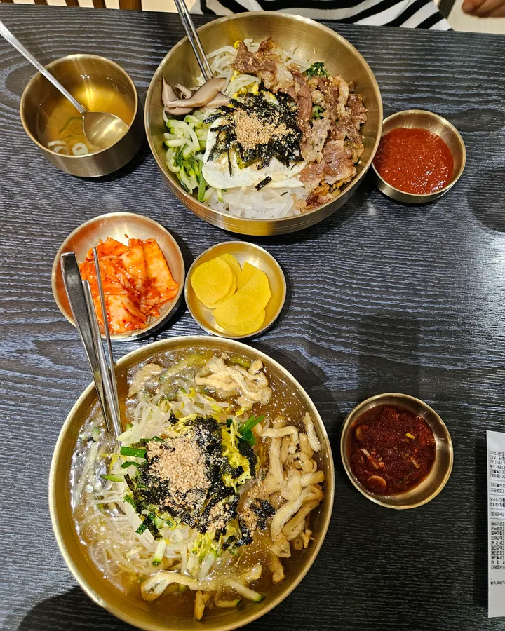 방문객이 남긴 냉국수 사진