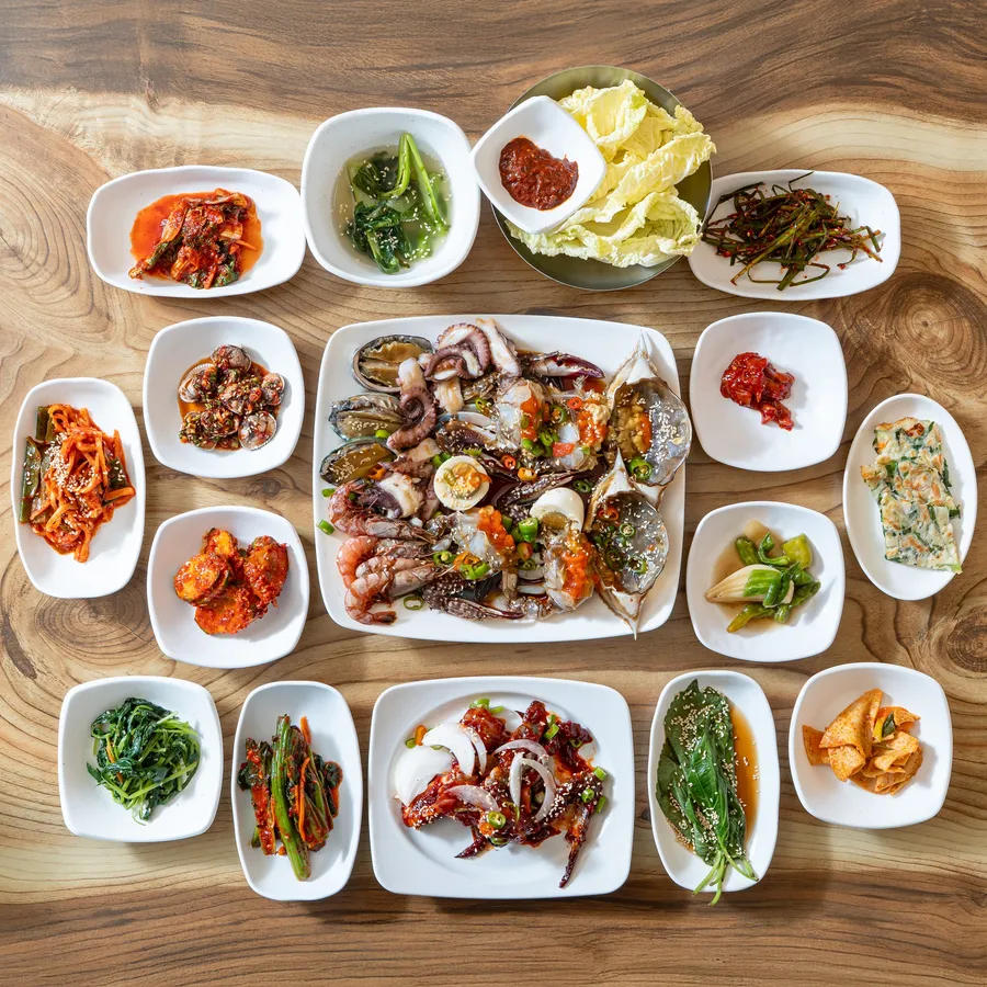 꽃게장정식 메뉴 사진