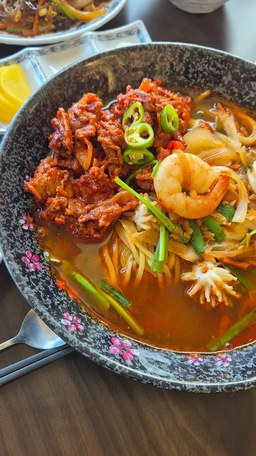 고기짬뽕 메뉴 사진